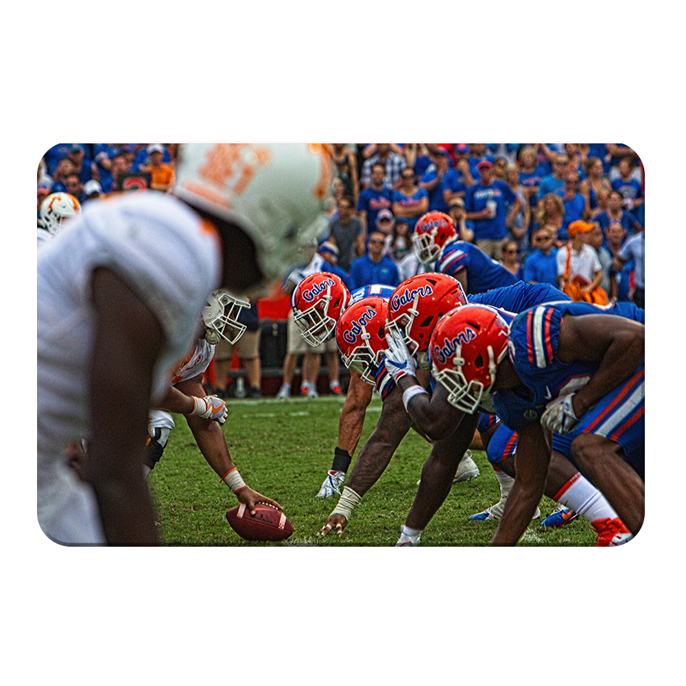 Florida Gators - Gator Line - College Wall Art #Canvas