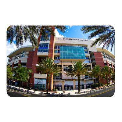 Florida Gators - Ben Hill Griffin Fisheye View - College Wall Art #PVC