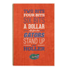 Florida Gators - Mr Two Bits - College Wall Art #Wood