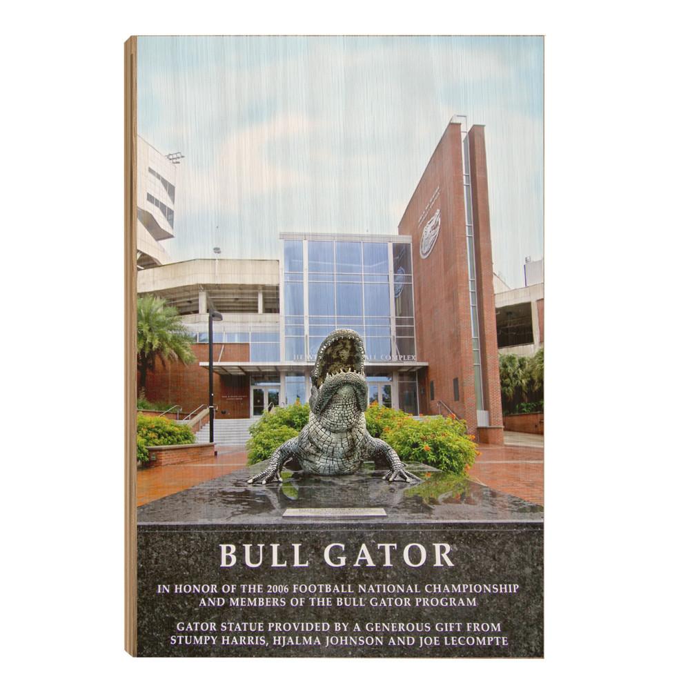 Florida Gators - Bull Gator - College Wall Art #Canvas