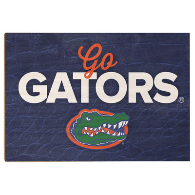 Florida Gators - Go Gators - College Wall Art #Wood