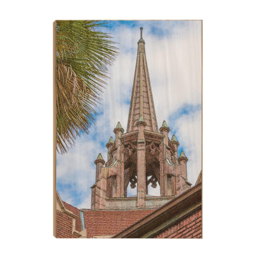 Florida Gators - Church Steeple - College Wall Art #Canvas