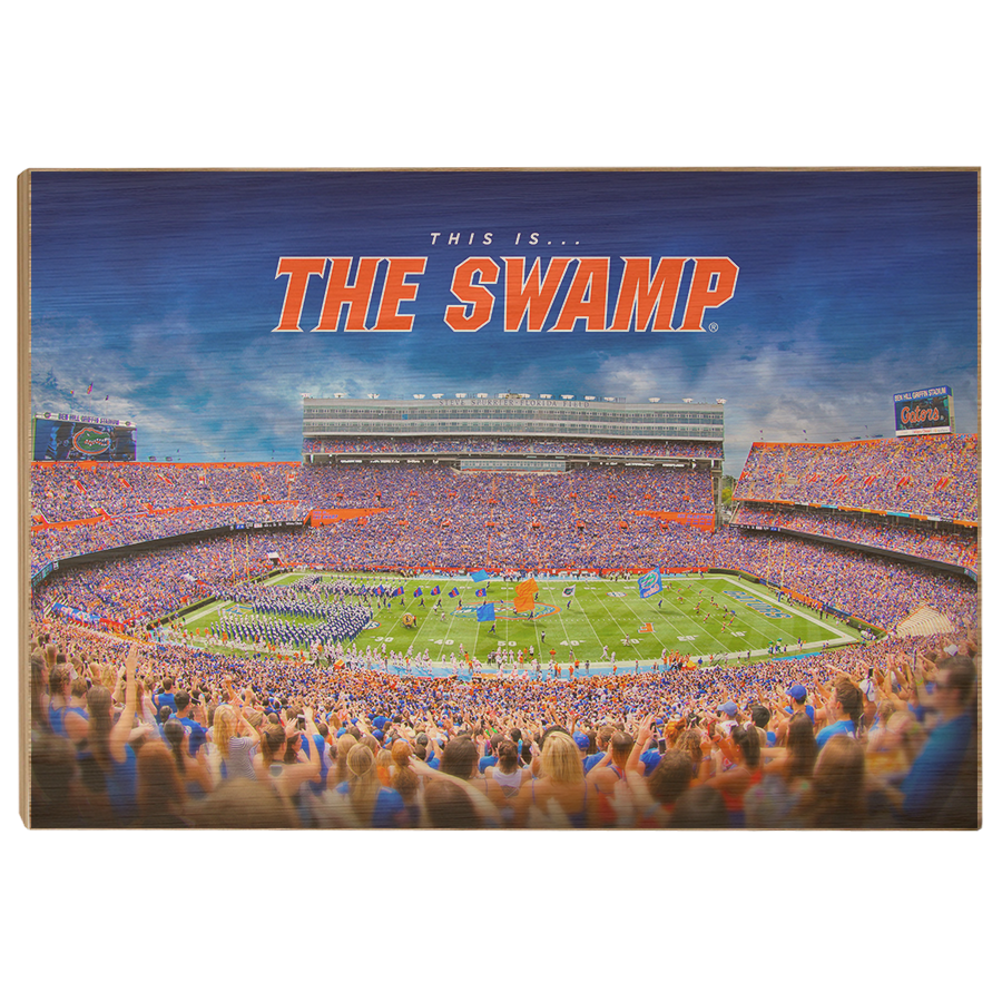 Florida Gators - The Swamp - College Wall Art #Canvas