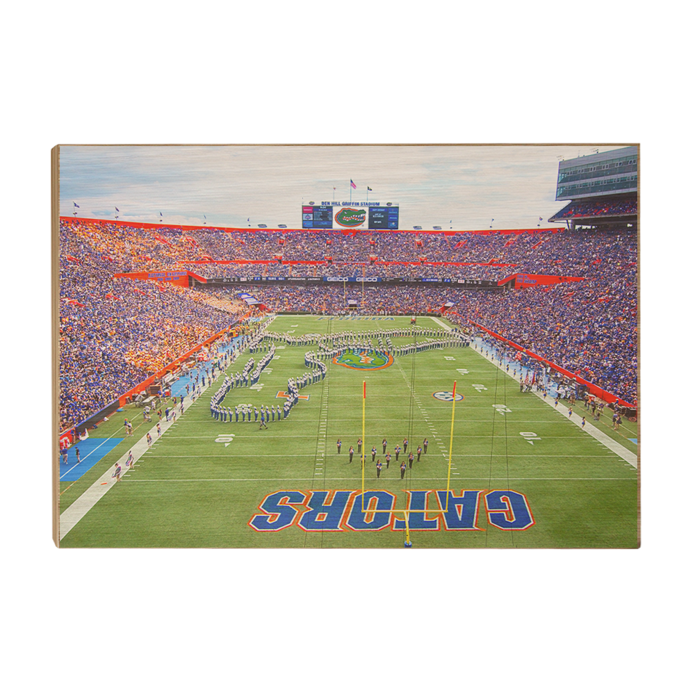 Florida Gators - Pride of the Sunshine- College Wall Art #Canvas