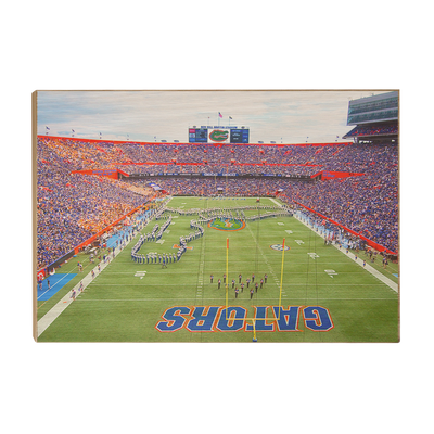 Florida Gators - Pride of the Sunshine- College Wall Art #Wood