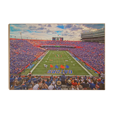 Florida Gators - Steve Spurrier Field - College Wall Art #Wood