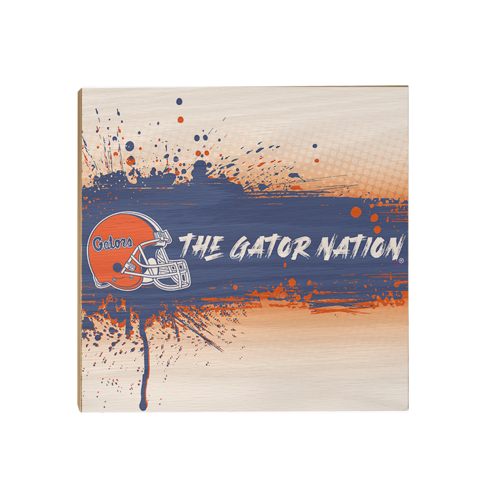 Florida Gators - The Gator Nation - College Wall Art #Canvas