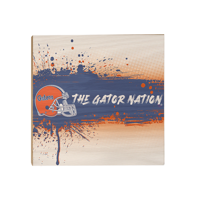 Florida Gators - The Gator Nation - College Wall Art #Wood