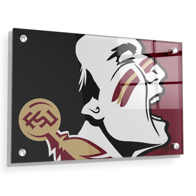 Florida State Seminoles - Osceola Brand - College Wall Art #Acrylic