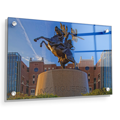 Florida State Seminoles - Unconquered Statue - College Wall Art #Acrylic