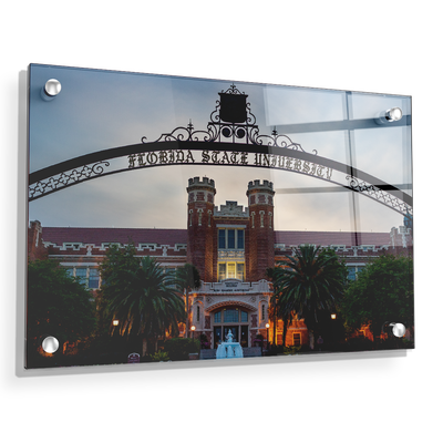 Florida State Seminoles - Westcott Blue Hour - College Wall Art #Acrylic