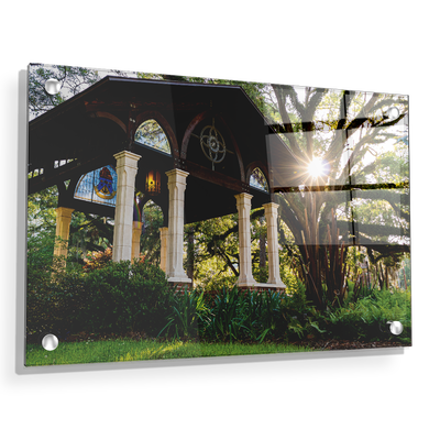 Florida State Seminoles - Gazebo at Greek Park - College Wall Art #Acrylic