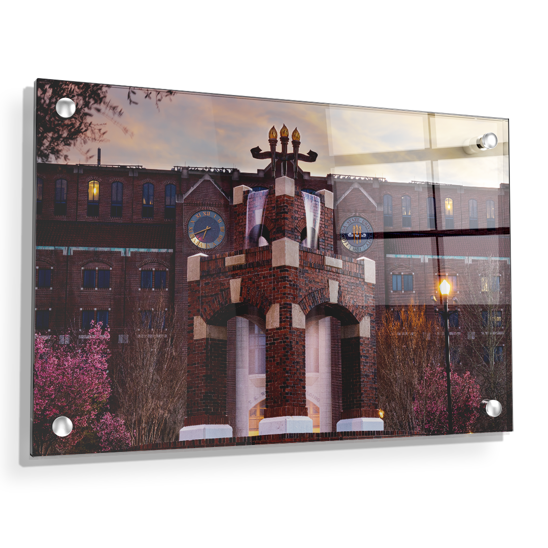 Florida State Seminoles - Blooming Heritage - College Wall Art #Canvas 