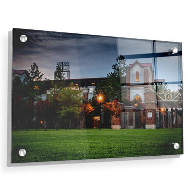 Florida State Seminoles - Dick Howser at Dusk - College Wall Art #Acrylic