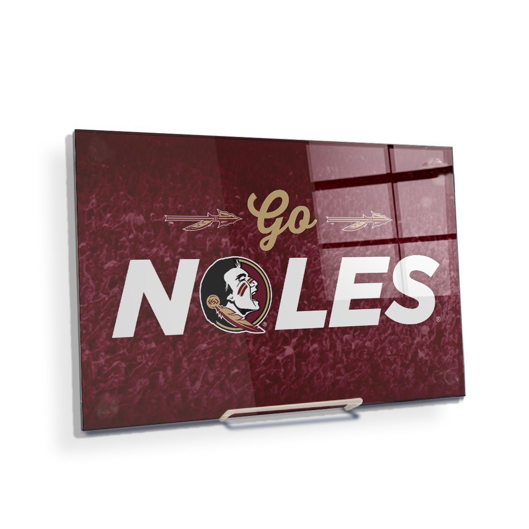 Florida State Seminoles - Go Noles - College Wall Art #Canvas