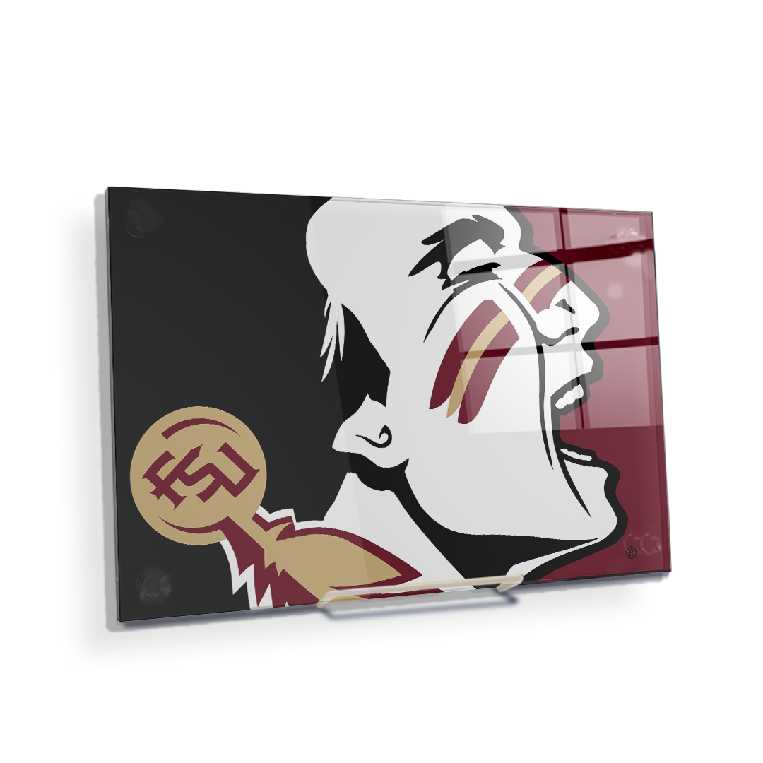 Florida State Seminoles - Osceola Brand - College Wall Art #Canvas