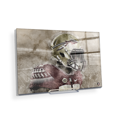Florida State Seminoles -Vintage Nole - College Wall Art #Acrylic Mini