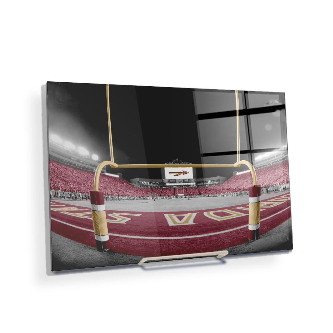 Florida State Seminoles - Seminole End Zone - College Wall Art #Canvas