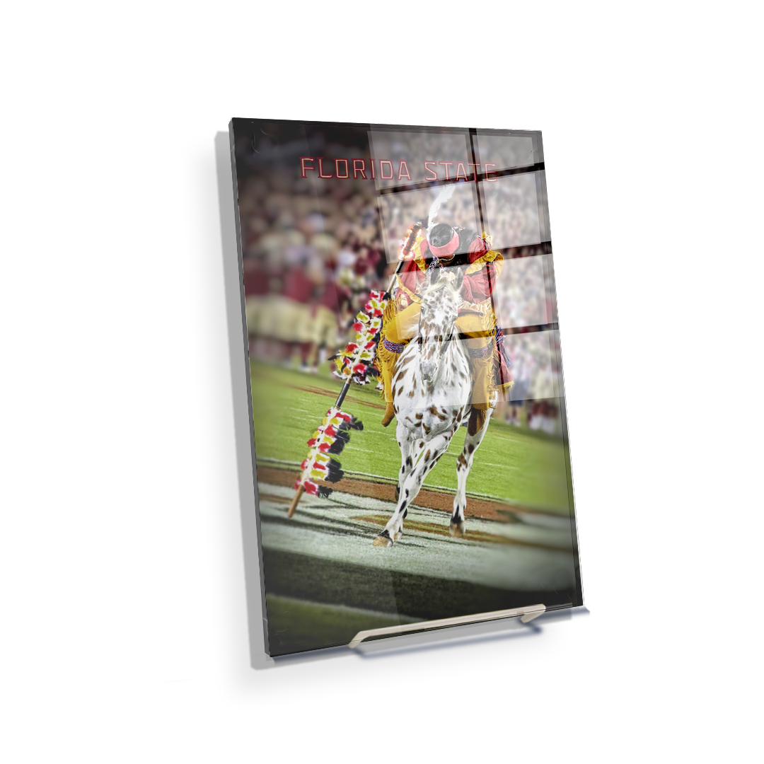 Florida State Seminoles - Florida State Osceola Spear - College Wall Art #Canvas