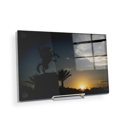 Florida State Seminoles - Seminole Sunrise Silhouette - College Wall Art #Acrylic Mini