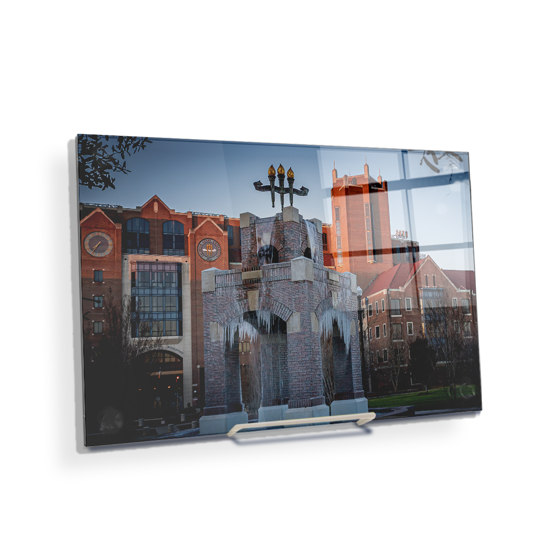 Florida State Seminoles - Tallahassee Winter - College Wall Art #Canvas