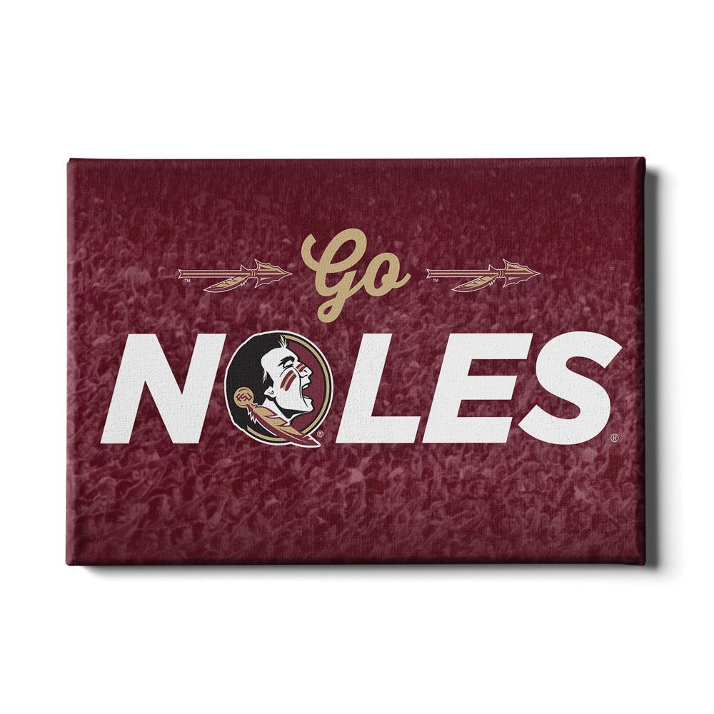 Florida State Seminoles - Go Noles - College Wall Art #Canvas
