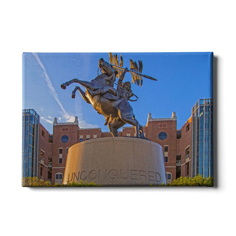 Florida State Seminoles - Unconquered Statue - College Wall Art #Canvas