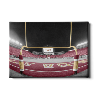 Florida State Seminoles - Seminole End Zone - College Wall Art #Canvas