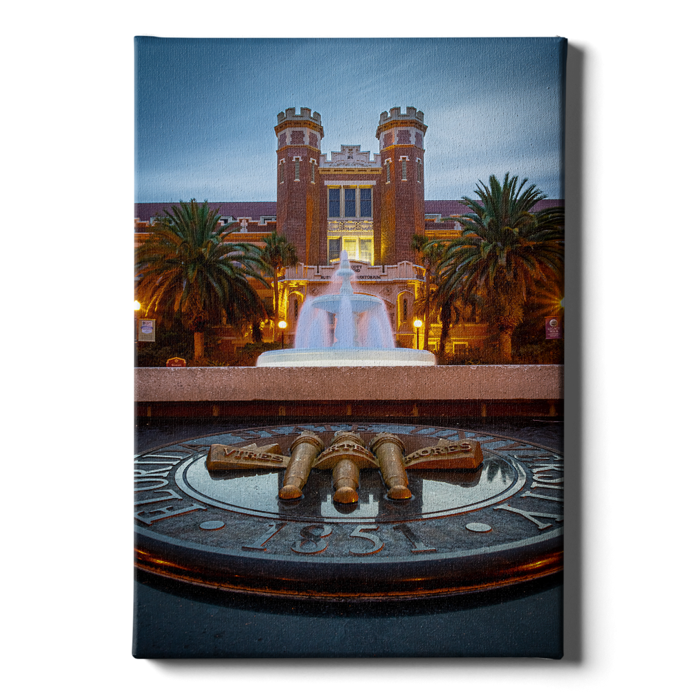 Florida State Seminoles - Westcott at Dusk - College Wall Art #Canvas