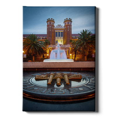 Florida State Seminoles - Westcott at Dusk - College Wall Art #Canvas
