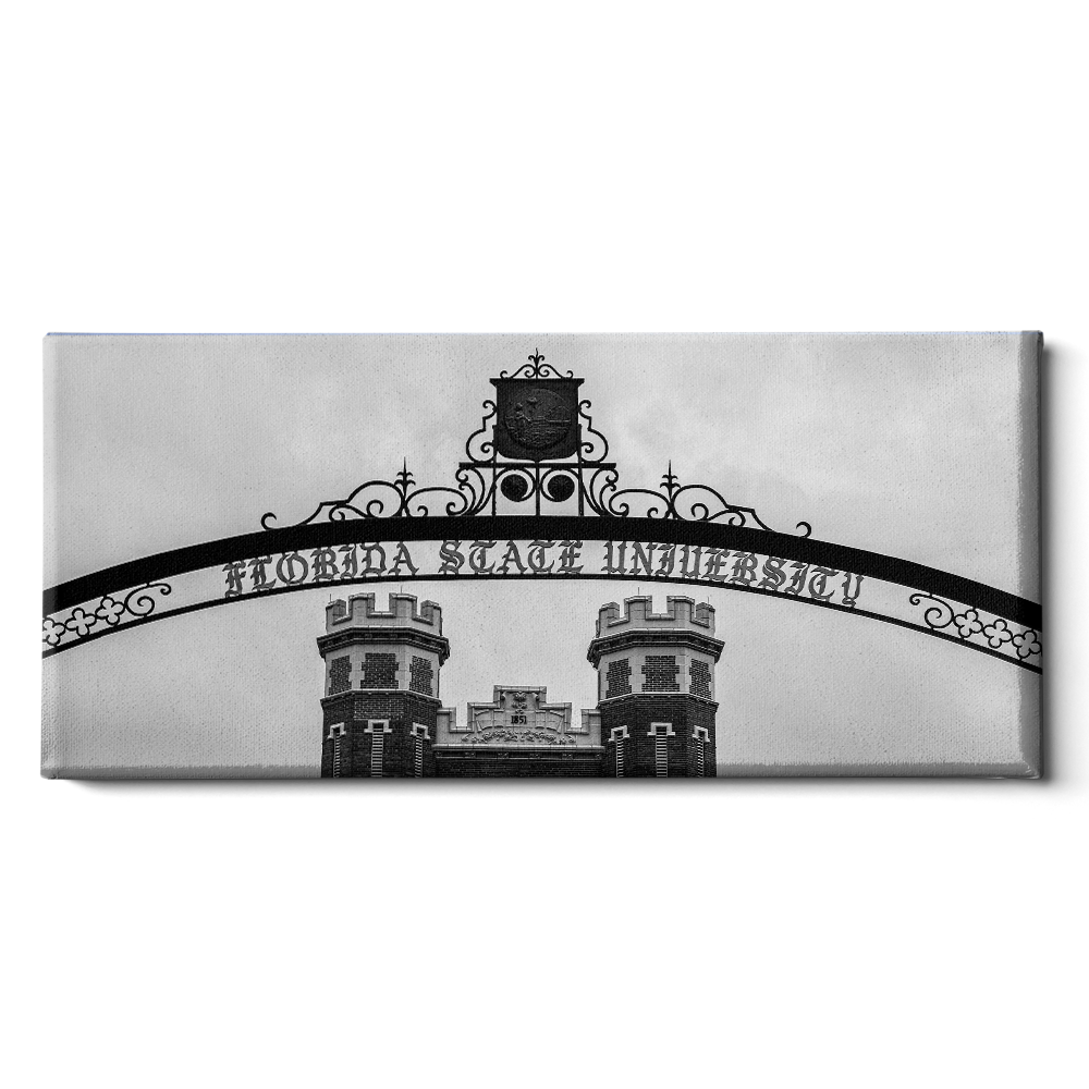 Florida State Seminoles - Gate to Florida State Pano - College Wall Art #Canvas