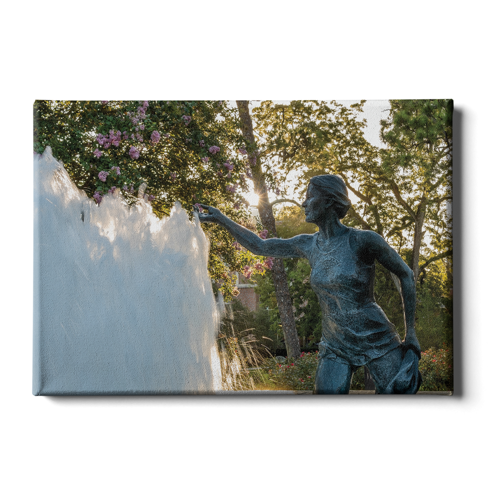 Florida State Seminoles - Landis Fountain Sunrise - College Wall Art #Canvas