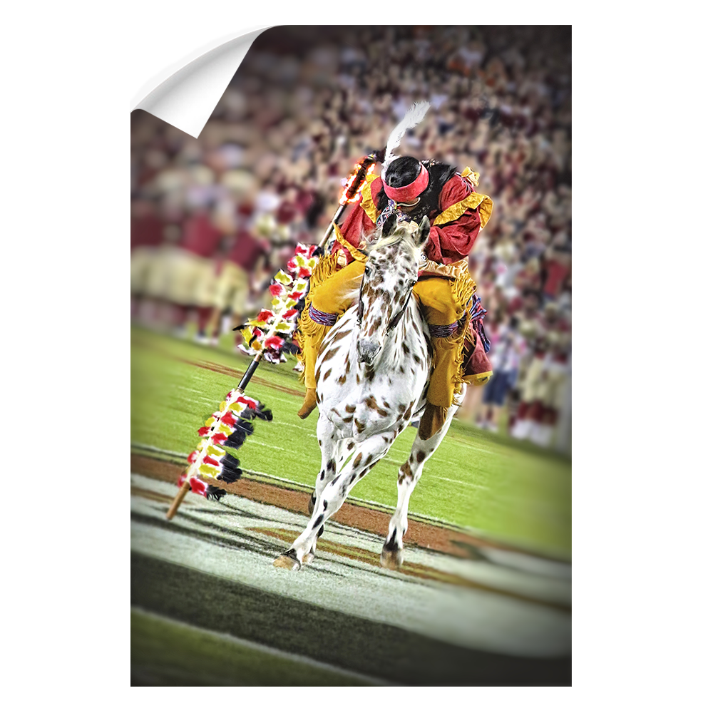 Florida State Seminoles - Osceola Spear - College Wall Art #Canvas