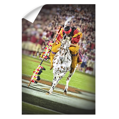 Florida State Seminoles - Osceola Spear - College Wall Art #Wall Decal