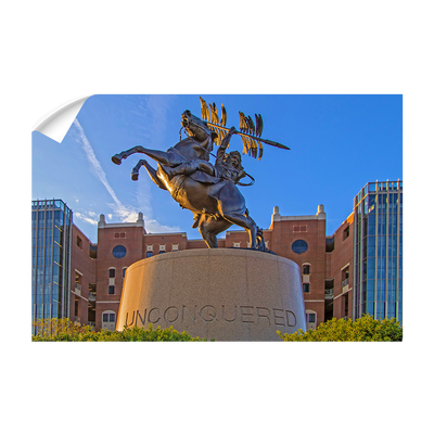 Florida State Seminoles - Unconquered Statue - College Wall Art #Wall Decal
