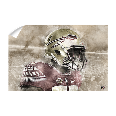 Florida State Seminoles -Vintage Nole - College Wall Art #Wall Decal