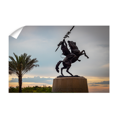 Florida State Seminoles - Unconquered Sunset Skies - College Wall Art #Wall Decal
