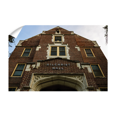 Florida State Seminoles - Gilchrist Hall - College Wall Art #Wall Decal