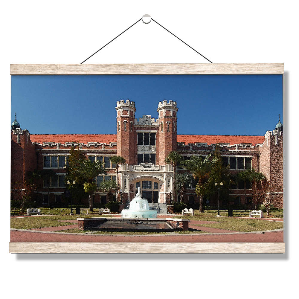Florida State Seminoles - Westcott Watercolor - College Wall Art #Hanging Canvas