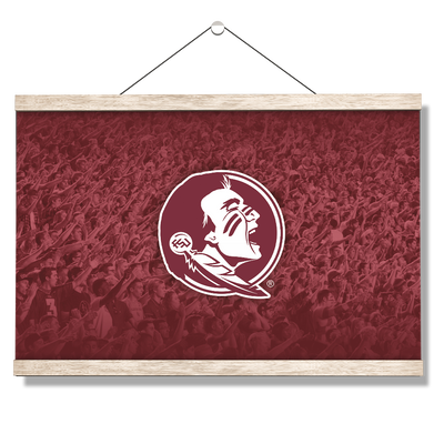 Florida State Seminoles - War Chant - College Wall Art #Hanging Canvas