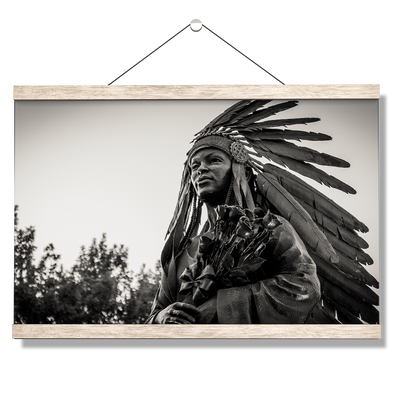 Florida State Seminoles - Integration Statue Seminole - College Wall Art #Hanging Canvas