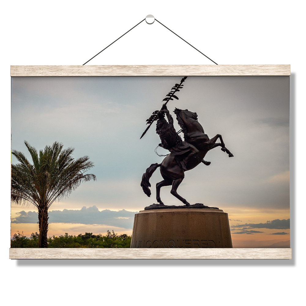 Florida State Seminoles - Unconquered Sunset Skies - College Wall Art #Canvas