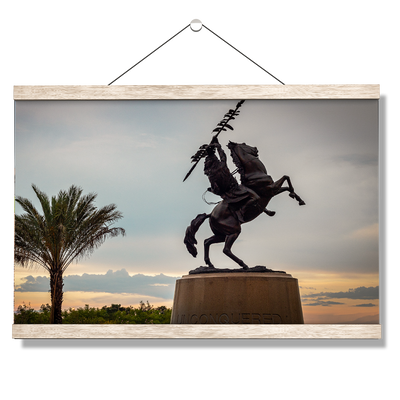 Florida State Seminoles - Unconquered Sunset Skies - College Wall Art #Hanging Canvas