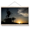 Florida State Seminoles - Seminole Sunrise Silhouette - College Wall Art #Hanging Canvas