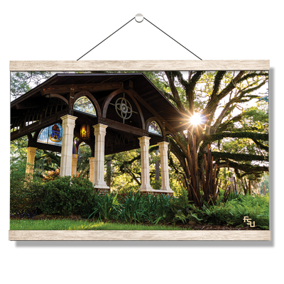 Florida State Seminoles - Gazebo at Greek Park - College Wall Art #Hanging Canvas