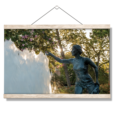 Florida State Seminoles - Landis Fountain Sunrise - College Wall Art #Hanging Canvas