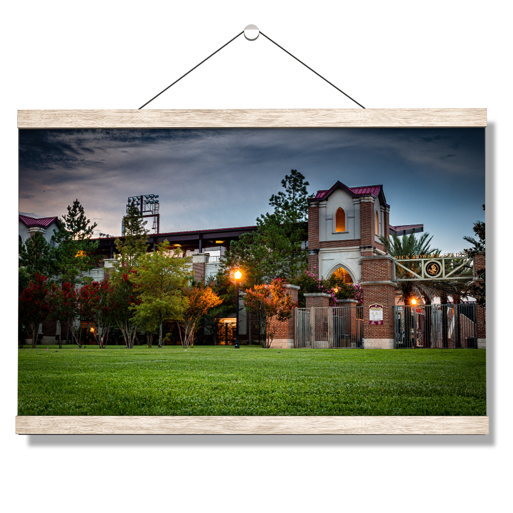 Florida State Seminoles - Dick Howser at Dusk - College Wall Art #Canvas