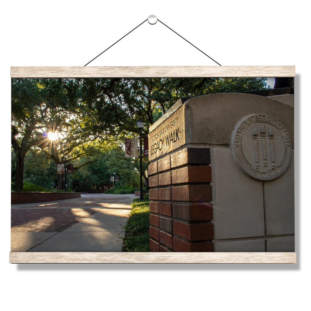 Florida State Seminoles - Legacy Walk Sunrise - College Wall Art #Canvas