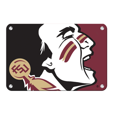 Florida State Seminoles - Osceola Brand - College Wall Art #Metal