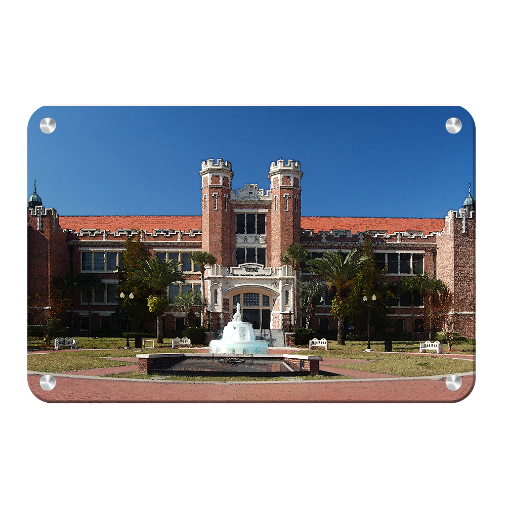 Florida State Seminoles - Westcott Watercolor - College Wall Art #Metal